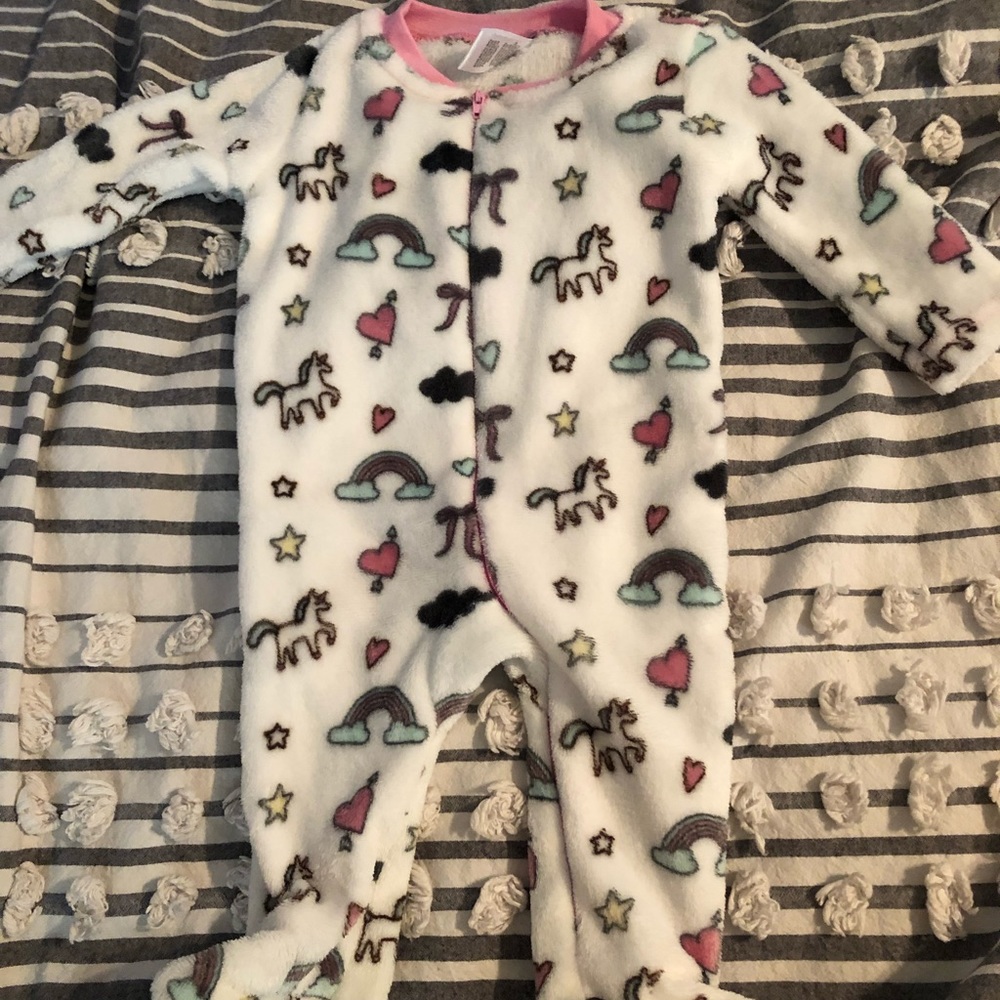 3-6 month fleece sleeper